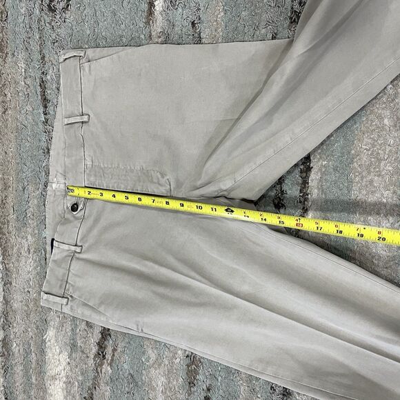 Peter Millar Collection 5-Pocket Chino Pants Men 36 x 22 Gray Khaki Stretch READ - Picture 5 of 7